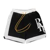 Rhude Shorts Men Krótkie designerskie spodenki Letnie moda suszenie Krótka wysokiej jakości moda streetwearu swobodne hip hop plażowe odzież sportowa Męskie Krótki 44K119