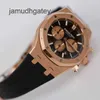 Ap Swiss Orologi da polso di lusso Epic Royal Ap Oak Series 26331or Orologio da uomo Cronografo in oro rosa 18 carati Orologio meccanico automatico svizzero Set completo di lusso Diametri 41 JX3Q