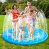 Sable Play Water Fun 100 170 CM Enfants Tapis D'été Plage Gonflable Spray Pad Jeu En Plein Air Jouet Pelouse Piscine Enfants Jouets 230407