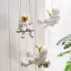 Objets décoratifs Figurines Nordic Home Décoration Accessoires Salon Bureau Décoration Dessin Mini Astronaute Décoration Dessin Astronaute 230407