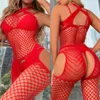 Sexy Costume Sexy Erotic Female Underwear Fishnets Pantyhose Hollow Mesh Transparent Tights Stockings Porn Fishnet Body Lingerie for Women