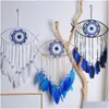 Christmas Decorations Cross Border Devils Eye Home Decor Dream Catcher Wall Decoration Room Drop Delivery 202 Dhdsk