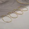 Strand Elegant Jewelry Жемчужные браслеты для женщин маленький рис пуговица барочная жемчужина настоящие естественные пресноводные девушки