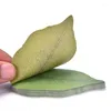 Śliczna zielona notatka liściowa podkładka klejca DIY Kawaii papierowe naklejki Koreańskie Fall Kraft Memos Planner Pachemy papierowe