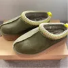 Tasman Slippers Dames Heren Platform Laarzen Designer Australische Snowboot Dames Heren Echt lederen laarsjes Warme enkel Winter Bont Schoenen