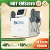 Скульптура тела для похудения EMS 14 Тесла 6500 Вт DLS-EMSLIM Машина Emszero Сжигание брюшного жира в мышцах Удаление жира Гравировальный станок для коррекции фигуры Салон