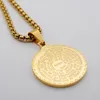 Łańcuchy medal amen Pismo Naszyjnik stal nierdzewna kobiety Katolicyzm Amulet Amulet Masowy kompas religijna biżuteria dar biżuterii