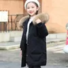 Donsjas Kinderen Winterjassen Kindermode Voor Meisjes Parka Met Capuchon Casual Dikke Warme Meisjes Bovenkleding 4-12Yrs