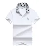 2023 Designer Stripe Polo Shirt T koszule wąż polo pszczoły kwiatowe męskie modne konno luksusowa koszulka nr 2256