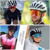 Okulowe okulary spolaryzowane 1 obiektyw okulary przeciwsłoneczne Mężczyźni Mężczyźni szklanki rowerowe Kobiety rower
