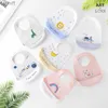 Bibs Burp Cloths Soft Silicone Baby Bibs Boys Girls Stuff Waterproof Bib Feeding Infant Newborn Cartoon Aprons Toddlers Bibs Burp Cloths BandanaL231108