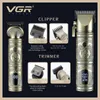 헤어 클리퍼 VGR V-670 MAQUINAS DE CORTAR PELO PROFESIONAL MENS Barber Professional Hair Trimmer Clipper Set Personal Care Appliances 드레스 YQ231108