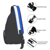 Duffel Bags White And Blue Vertical Stripes Chest Bag Modern Polyester Fabric Travel Nice Gift Multi-Style