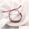 Catena Nuovo Arrivo Colorf Braccialetti Tessuti Mtilayer Amicizia Corda Fascino Per Le Donne Ragazze Gioielli Wholesalez Drop De Dhbeo