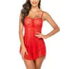 Kvinnor s Camisole underkläder Robe Babydoll Sexig charmig Nightdress Pamas