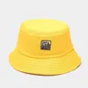 Berets Fisherman's Hat Printing Basin Outdoor Women's Bucket Fashion Sunshade Baseball Caps With String