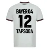 23 24 Bayer 04 Leverkusen Maglie da calcio BONIFACE WIRTZ HINCAPIE HOFMANN TAPSOBA SCHICK GRIMALDO PALACIOS FRIMPONG Home Away 3rd Maglie da calcio da uomo Tailandia