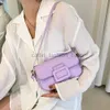 أكياس الكتف رومانسية رومانسية الأرجواني الأرجواني الحزمة soulder الفتيات الأنيقة fasion buckle mini square و bags