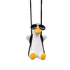 Décorations Mignon Jaune Petite Voiture Pendentif Véhicule Intérieur Décor Cadeau D'anniversaire Auto Decoraction Ornements Swing Duck AA230407