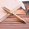 Fountain Pennor Olive Wood Handmade Fountain Pen Bock Nib Rivet Pearl Top Office School Supplies Stationery Writing Pen