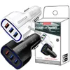 35W 7A 3.1a Hızlı Şarj 3 USB Ports Araç Şarj Cihazı Araç Araç Şarj Cihazları İPhone 13 için Güç Adaptörleri 14 15 Pro Max Samsung F1