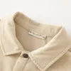 Coat Dave Bella Children's Boy's Autumn Fashion Casual Overcoat Tops Pure Cotton Outdoors Sports Shirt Corduroy DB3236038 231108