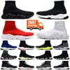 Çorap Ayakkabı Koşu Ayakkabıları Erkek Kadınlar Hız 1.0 Trainer Spor Kekiği Lüks Tasarımcı Çorap Kadın Örgü Runner Spor Sneaker Comfort Sock Bots