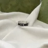 Дизайнер 925 Серебряное змеевое кольцо белая медь для мужчин женских любителей моды звонит высококачественные пары кольца мужчин женщины ювелирные украшения аксессуары