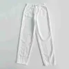レディースパンツ女性ファッションホワイトジーンズスリムフィットレディースカジュアルソリッドカラーオールマッチデニムテーパー