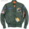 Men's Jackets New Martin Autumn Spring Flight Bomber Pilot Jacket Men Military Tactical Jacket Air Force Classic Baseball Coats Q231109