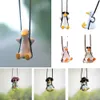 Décorations Mignon Jaune Petite Voiture Pendentif Véhicule Intérieur Décor Cadeau D'anniversaire Auto Decoraction Ornements Swing Duck AA230407