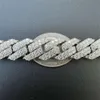 Super September Factory Price Iced Out Chains Silver S925 14mm Vvs Moissanite Chain Necklace and Men
