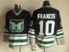 Hartfordwhalersmen Retro Jersey Hockey 9 Gordie Howe 10 Ron Francis Ray Ferraro 5 Ulf Samuelsson Pat Verbeek Kevin Dineen 1 Mike Liut Da