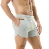 Herren-Shorts, lässige Taschenhose für Herren, Sport, Fitnessstudio, Workout, Laufen, Jogginghose, atmungsaktive Hose, Pantalones, Schlafhose, Loungewear