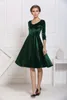 Casual Dresses Fashion Elegant Party Evening For Women Solid Slim Velvet Strecth Dress Autumn Winter 2023