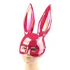 Party Supplies Women Halloween Sexig mask Cosplay Props Female Half Face Ears Bar Nightclub kostymtillbehör