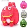 Mochilas dos desenhos animados dinossauro crianças mochila bonito 3d animal sacos de escola para menino menina outono inverno pelúcia crianças jardim de infância schoolbagl231108