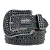 Ремни мужчины женщины BB Simon Belt Luxury Designer Retro Buckle 20 Color Crystal Diamond Drop Deloge Accessories Dhsi5