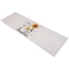 Curtain Sunflowers Window Valance Bathroom Curtains Short Half Kitchen Valances Windows