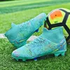 ドレスシューズメンサッカーシューズキッズフットボールブーツ女性通気性サッカークリートアンチススキッドショーシュアフットボールTF/FGアウトドアフットボールシューズ231108