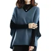 Kobiety bakorzynowe kobiety moda luźne duże rozmiary stały kolor kaptur z długim rękawem swetra swetry swetry