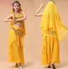 Scene Wear Fashion Adult Belly Dance Costumes Dress Handgjorda kvinnor Bollywood Performance Clothes