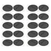 Wine Glasses 20 Pcs Adhesive Silicone Pad Blank Tumblers Pads Heat-resistant Cup Mats Anti-skid Silica Gel Durable Home Insuated