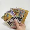 2023 أحدث بطاقات ألعاب البوكيمون الفن الكامل الماس فلاش بطاقات TCG مقاوم للماء انحناء بوكيمون Vstar V Vmax GX EX DX