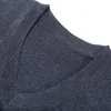 Kamizelki męskie kamizelki sweter skocznia rombus linia nadrukowana szczupła dzianinowa blachy zbiornikowe