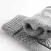 Осенне-зимние перчатки с плюшевыми и модными жаккардовыми жаккардовыми перчатками с обратной иглой, зимние теплые перчатки для детей, мужчин и женщин, подарок