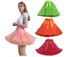 Rokken Vrouwen Tule Tutu Rok Effen Kleur Zomer Casual Elastische Mini A-lijn Dans Voor Strand Clubwear Cosplay Streetwear