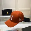 Ontwerpers Hoed Honkbal Trend Eenvoudig Klassiek Letter Mode Dames en Heren Zonnescherm Cap Sportbal Caps Outdoor Reizen Cadeau