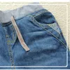 Byxor barn vinter jeans byxor plus sammet barn förtjockar varma denimbyxor för pojkar 3-14 år bär TX278 231108