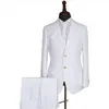 Men's Suits & Blazers 2023 White Solid Men Jacket Slim Fit 2 Pieces Formal Suit/Wedding Groom Marriage Classic Wear/Business Lawyer Blazer P